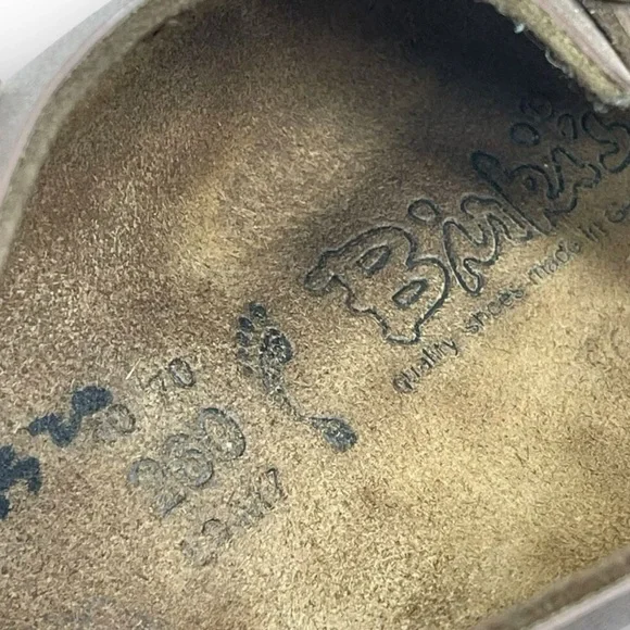 Birkenstock Birkis Canberra Brown 3 Strap Comfort Leather Sandals Women’s Size 9 - Picture 8 of 9